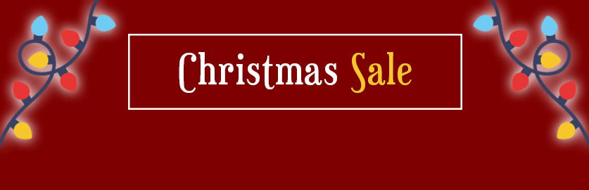 CHRISTMAS SALE %