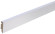Brebo Plinthe blanche élégante carrée légèrement chanfreinée de 6 cm Brebo Plinthe blanche élégante carrée légèrement chanfreinée de 6 cm