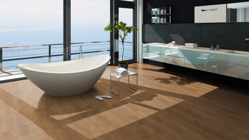 Skaben Klick Vinylboden massiv Life Click 30 Waldeiche Honig 1-Stab Landhausdiele zum klicken main product photo