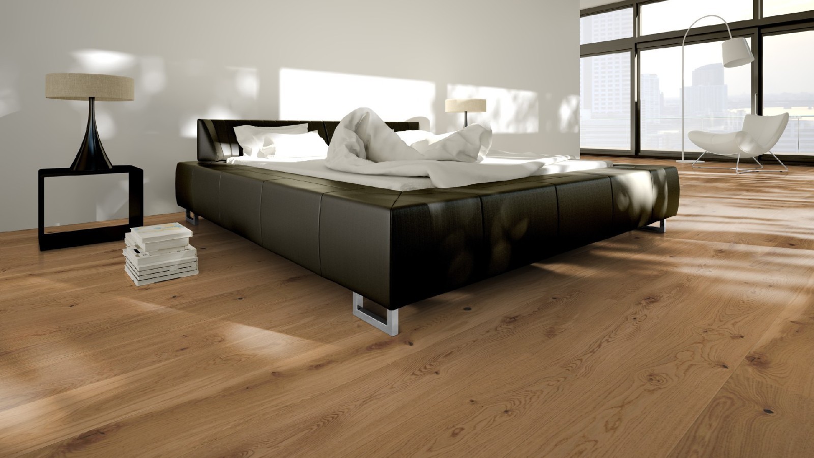Tarkett Parquet Pure Rustic Roble Lama Ancha / Lama XT M2V Proteco Natura, cepillado 13 mm