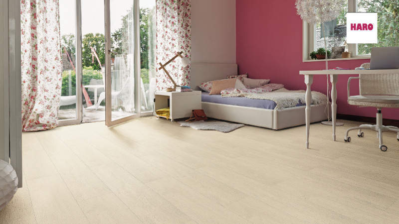 HARO Designboden DISANO Life Eiche Naturweiss 1-Stab Landhausdiele XL 4V main product photo