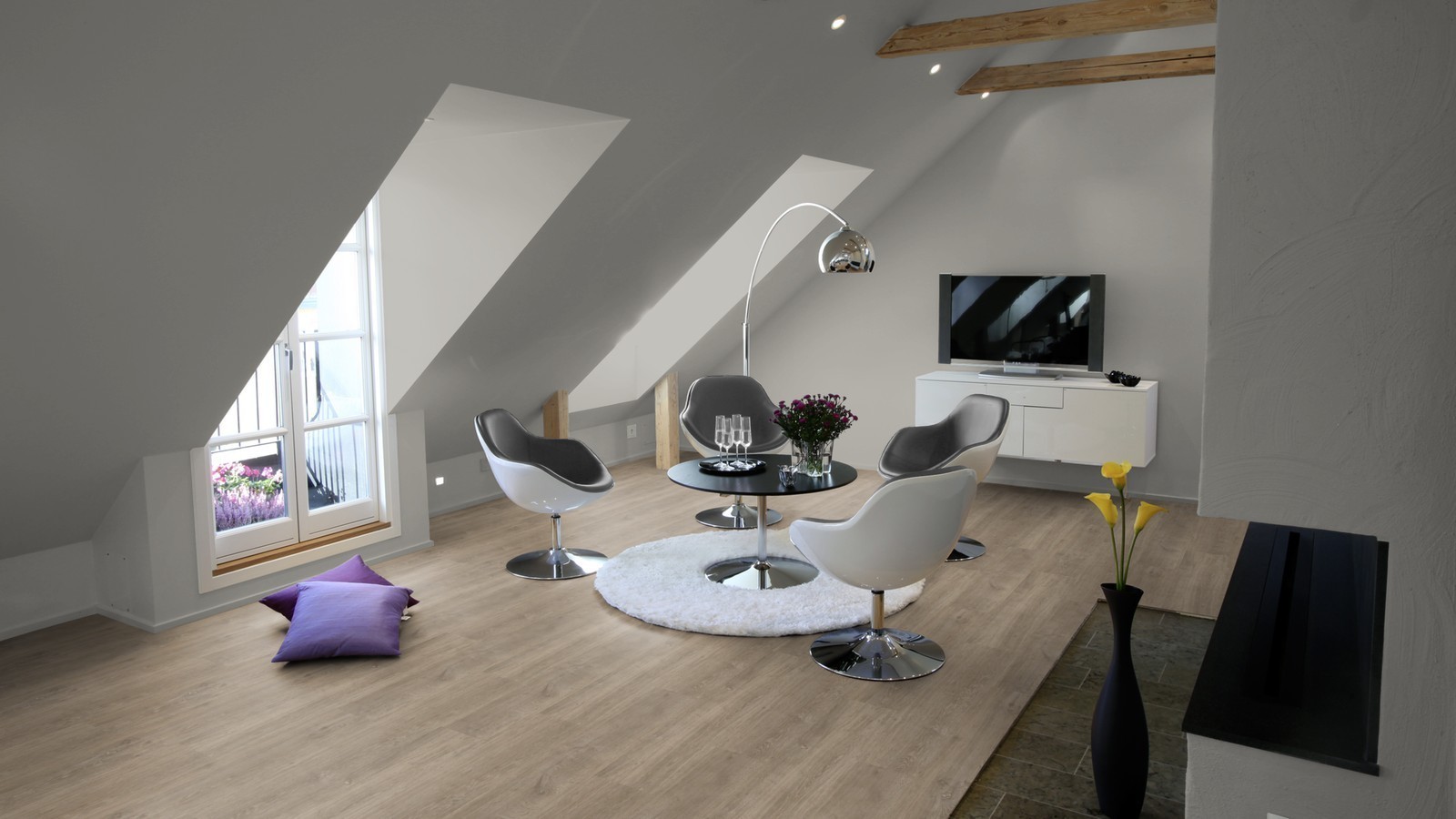 Tarkett Suelo de diseño iD Inspiration Loose-Lay Gris Roble Calizo Planke