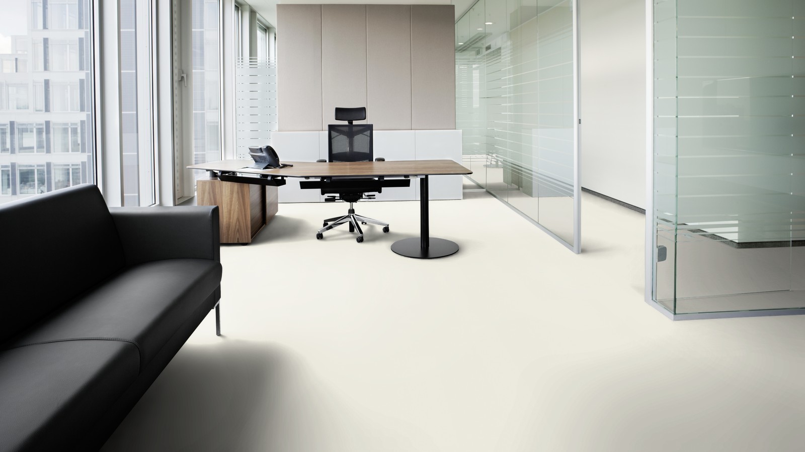 Tarkett Design flooring iD Inspiration Loose-Lay White concrete Tile