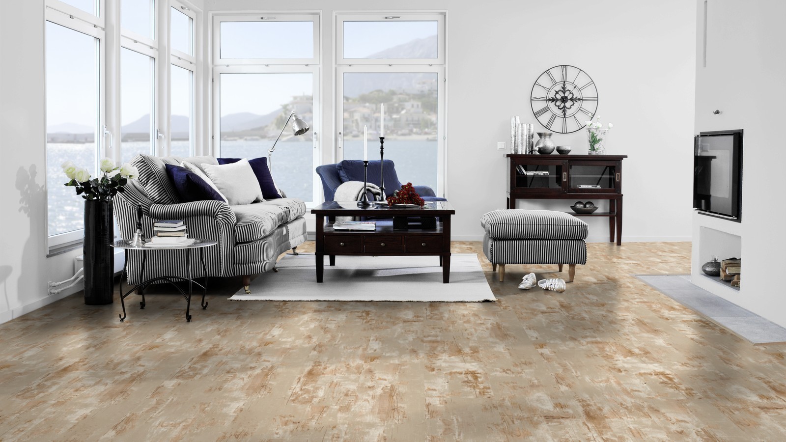 Tarkett Design flooring iD Inspiration Loose-Lay Beige Beach Wood Plank