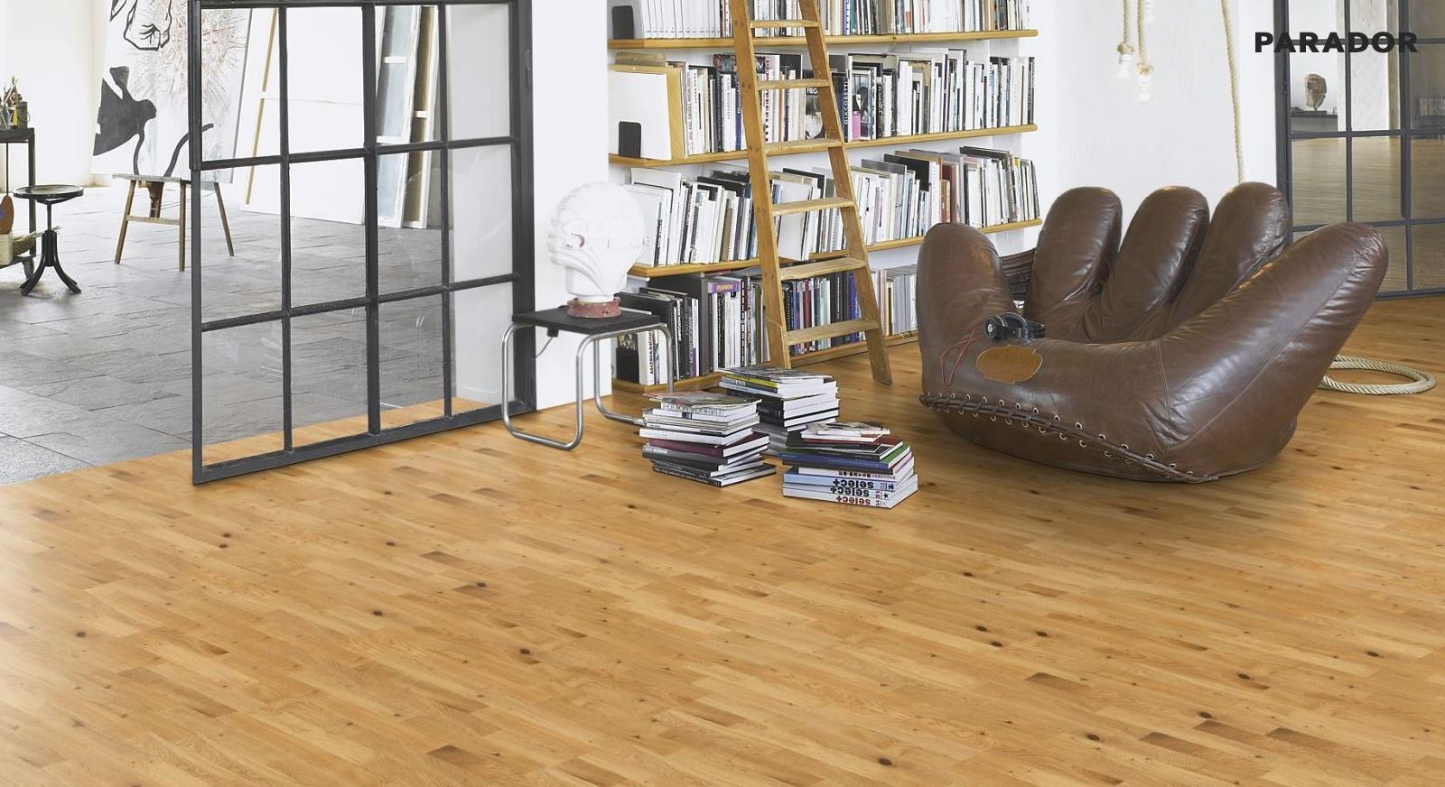 Parador Parquet Basic 11-5 Roble Rústico Knotty 3 Tablas