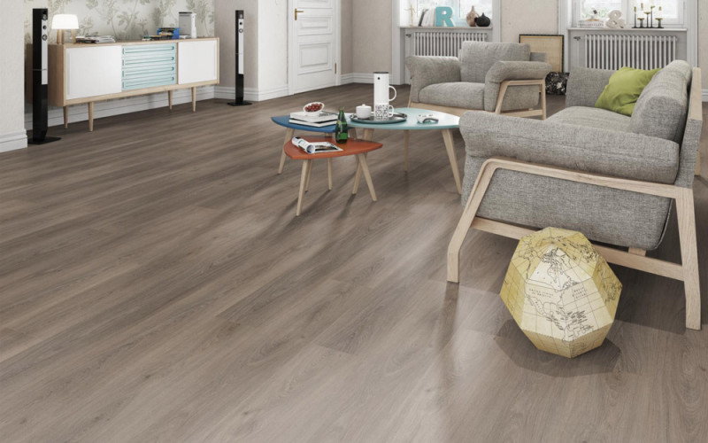 Egger Home Designboden Design+ Eiche gekalkt grau 1-Stab Landhausdiele 4V main product photo