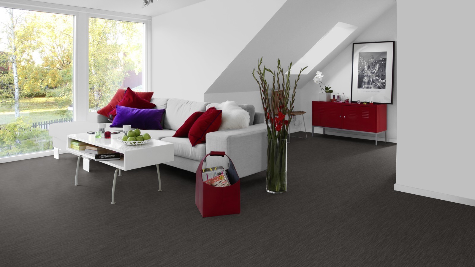 Tarkett Suelo de diseño iD Inspiration Loose-Lay Black Delicate Wood Planke