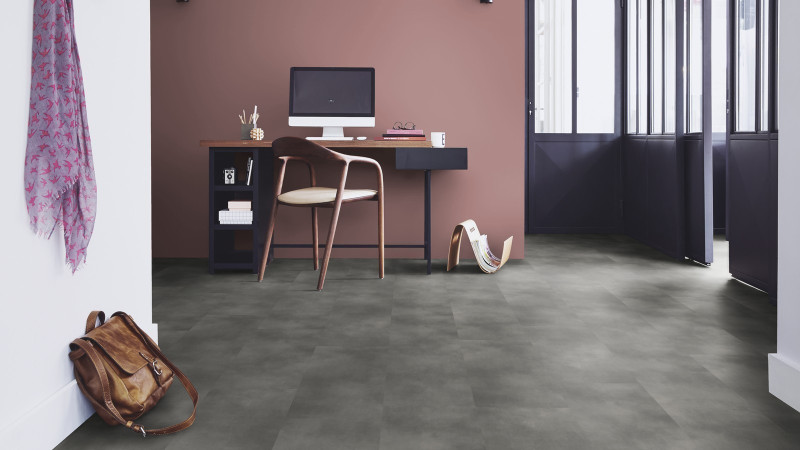 Tarkett Design flooring iD Inspiration Loose-Lay Grey concrete Tile main product photo