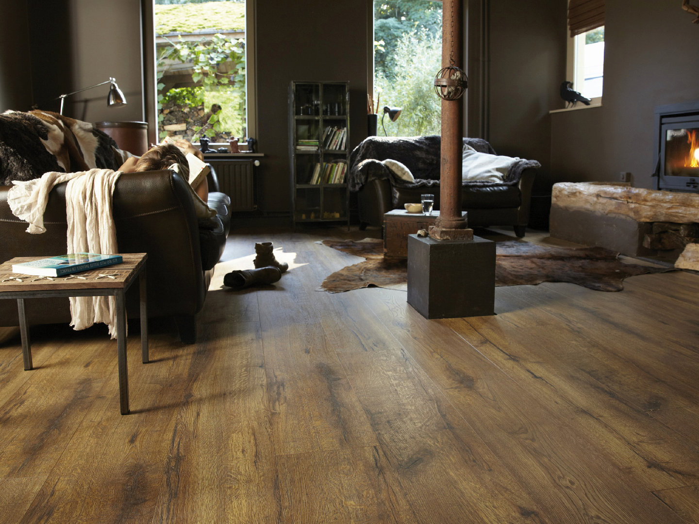 Tarkett Laminado Tablón Largo 932 Roble Heritage rústico Tablón entero / Tablón largo 4V