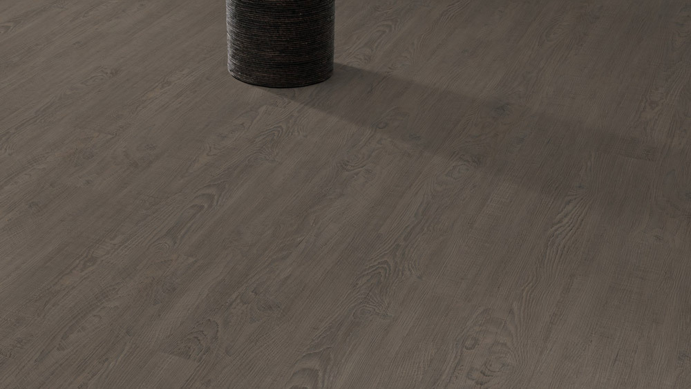 Skaben Klebe-Vinylboden massiv Life 55 Kiefer rustikal Taupe 1-Stab Landhausdiele 4V zum kleben