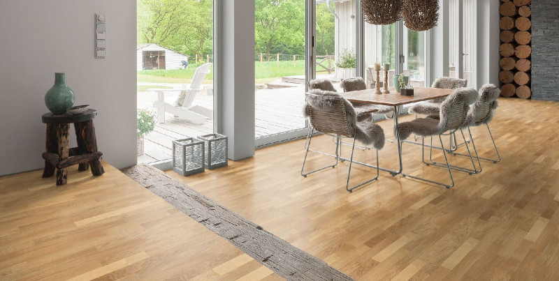 HARO Parquet 4000 Oak Tundra permaDur Strip Allegro main product photo