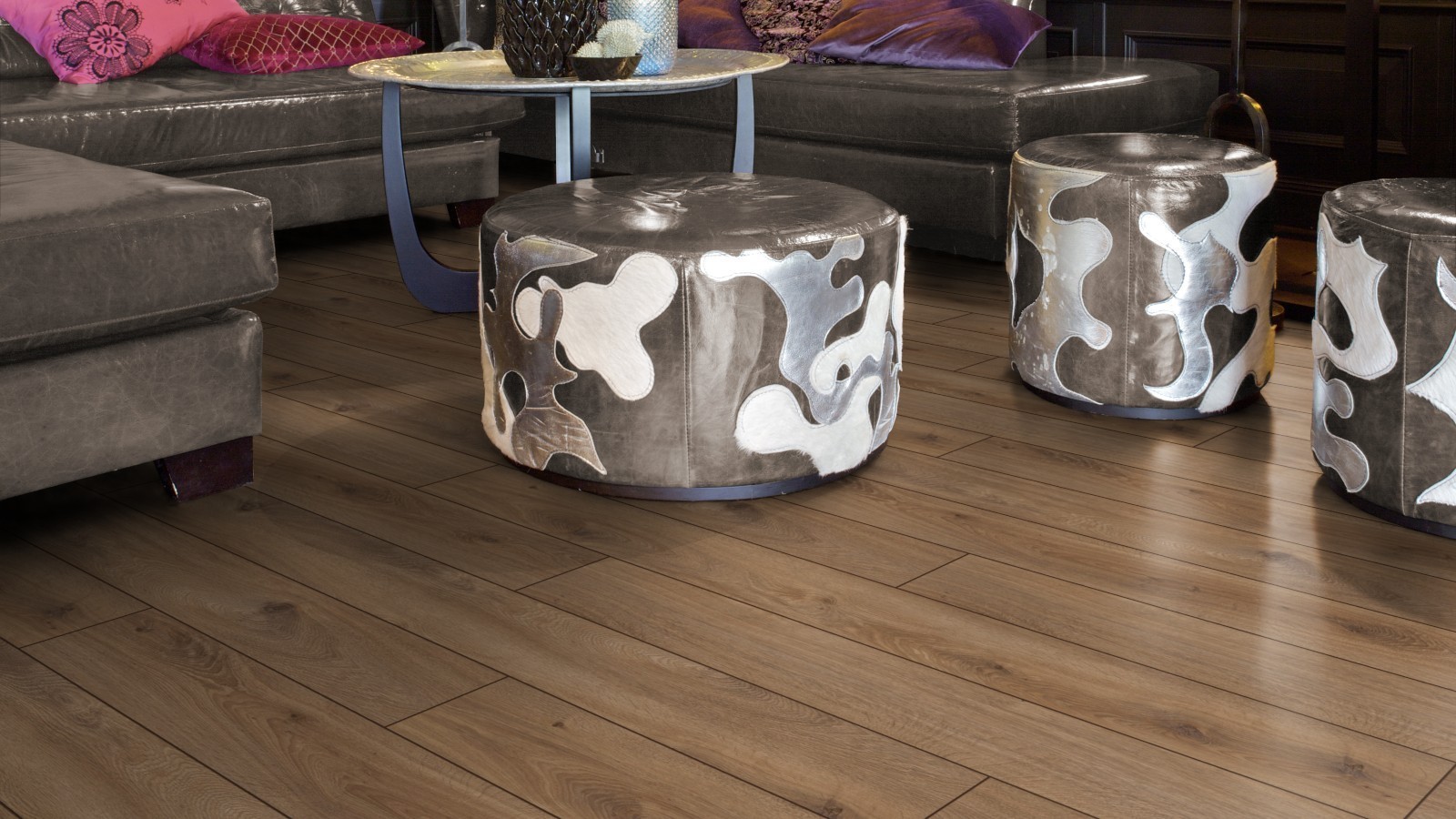 Suelo laminado Slim Prestige Oak nature D4166 1-Tablilla 4V ancho 157mm