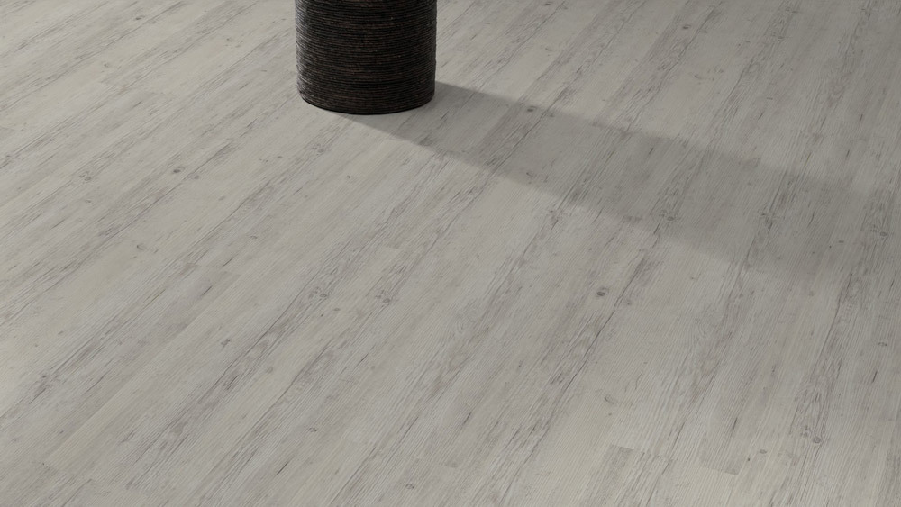 Skaben Klebe-Vinylboden massiv Life 55 Eiche rustikal Weiß 1-Stab Landhausdiele 4V zum kleben