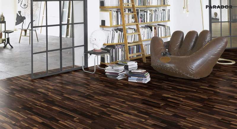 Parador Parquet Classic 3060 Living Oak Smoked Matt lacquer 3-strip main product photo
