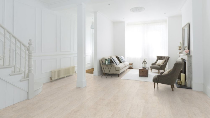 Wicanders Cork flooring cork Essence Fashionable Glacier Tile main product photo