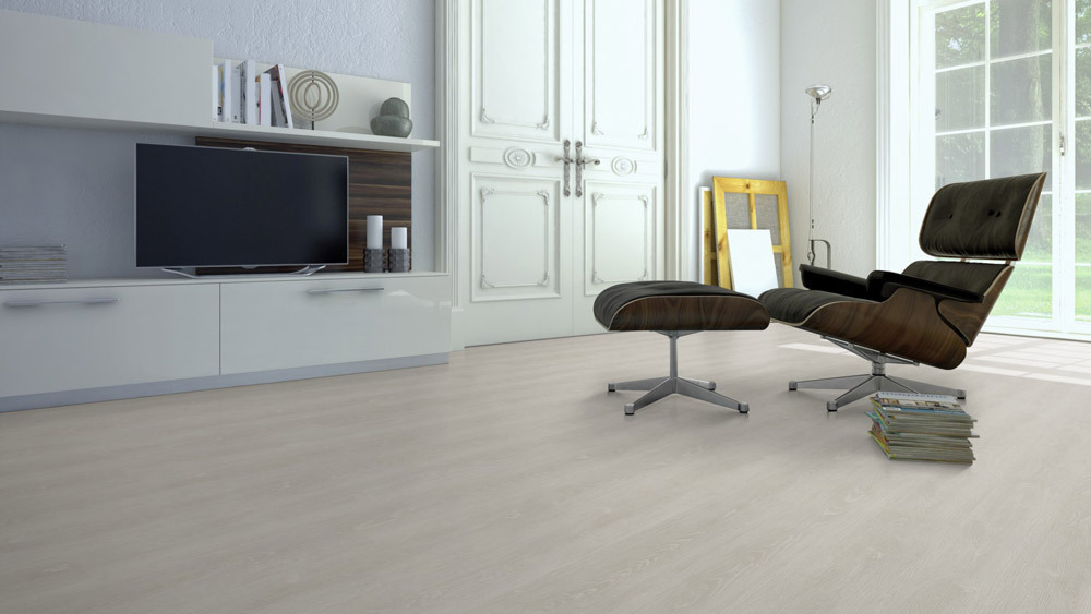 Skaben Klebe Vinylboden massiv Life 30 Eiche Classic natürlich beige 1-Stab Landhausdiele zum kleben