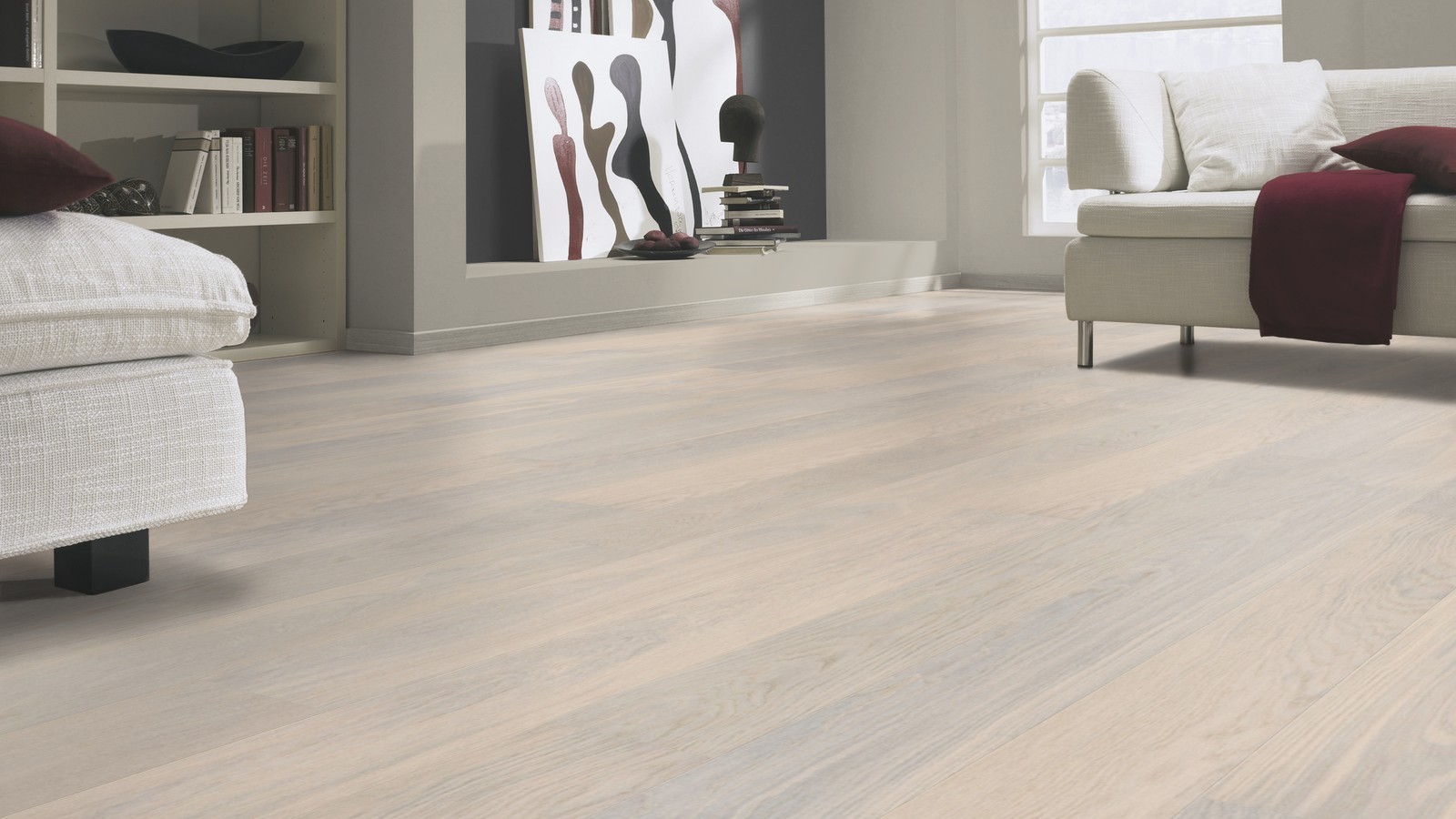 Tarkett Parquet Sombra Roble Robusto Algodón Blanco Lama / Suelo XT M2V