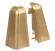 HARO Plastic external corners for skirting board 19x58 Gold