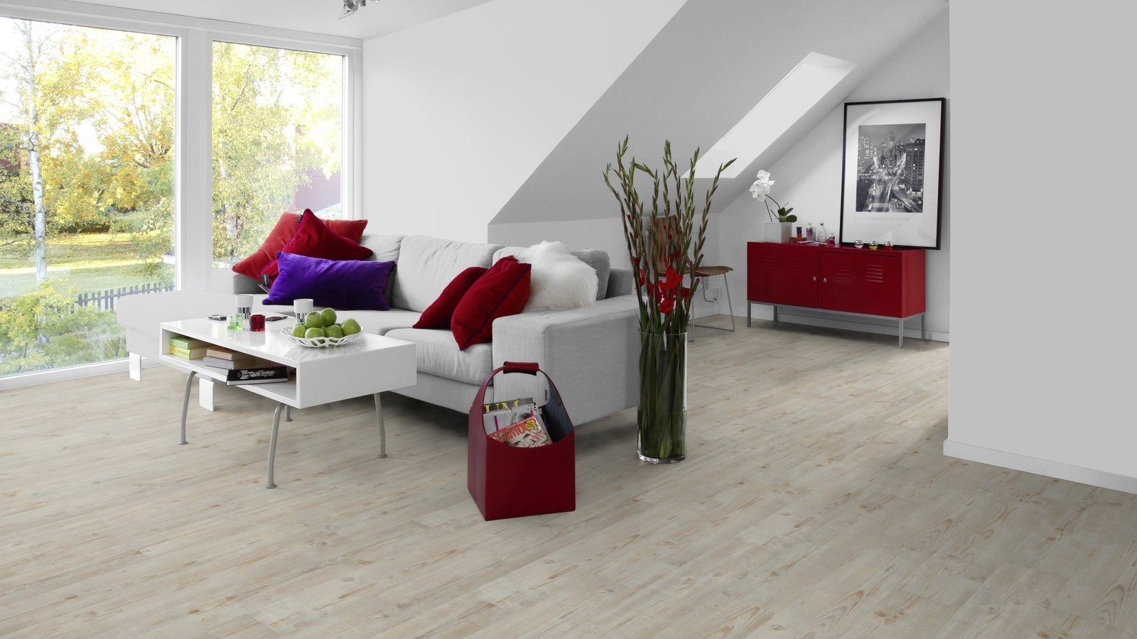 Tarkett Vinylboden Starfloor Vintage White Washed Pine Planke