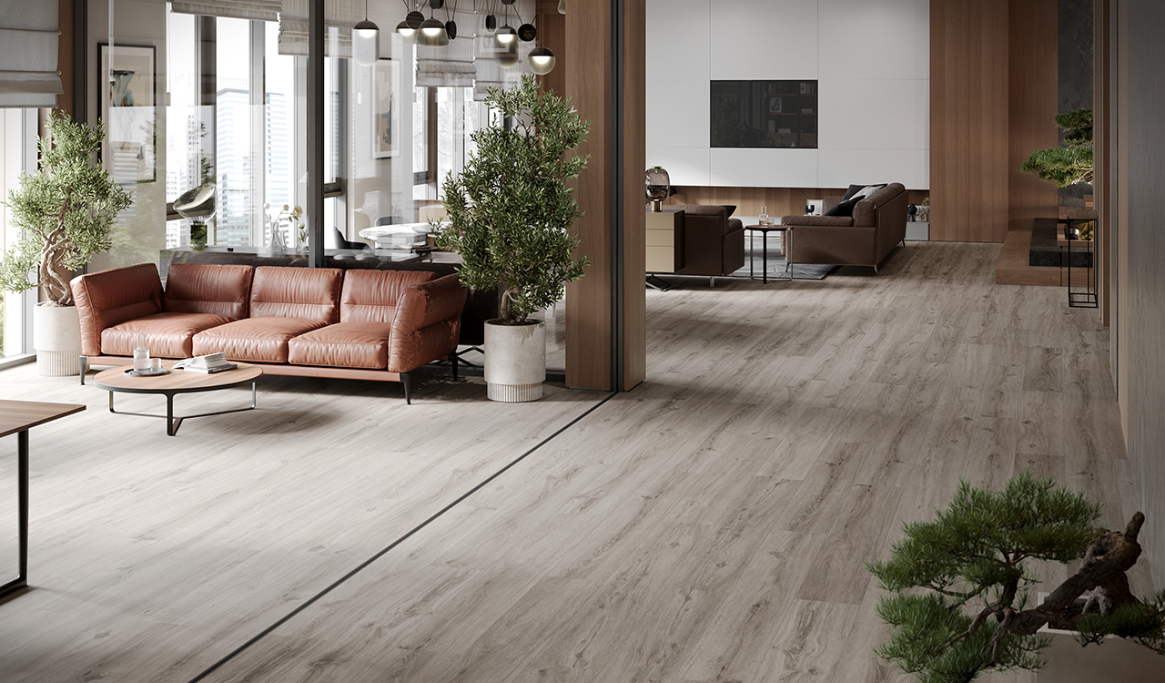 planeo Klick Vinyl - Rigid Aspen Oak 5G | Made in Germany (100P1002-N)