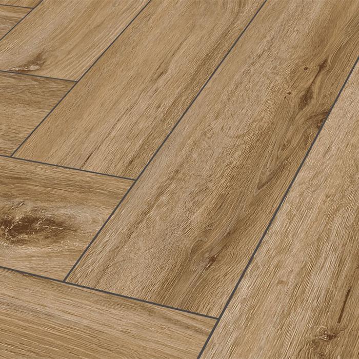 planeo Klick Vinyl - Herringbone Riley Oak | Made in Germany (100P1004HB) main product photo