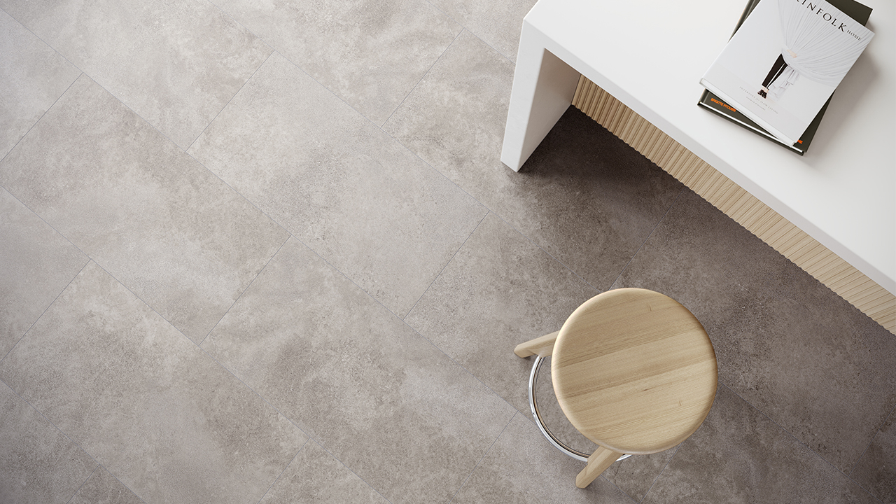 planeo Klick Vinyl - Rigid Nebbia V-Fuge | Made in Germany (100P3001)