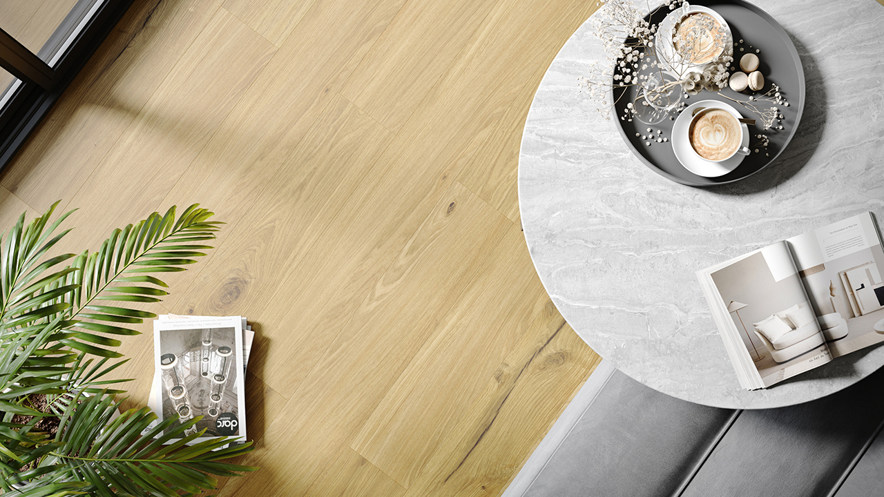 planeo Klick Vinyl - Rigid Honey Oak 5G | Made in Germany (100P7001)