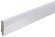 Brebo Elegant white skirting board Hamburg profile 8 cm high