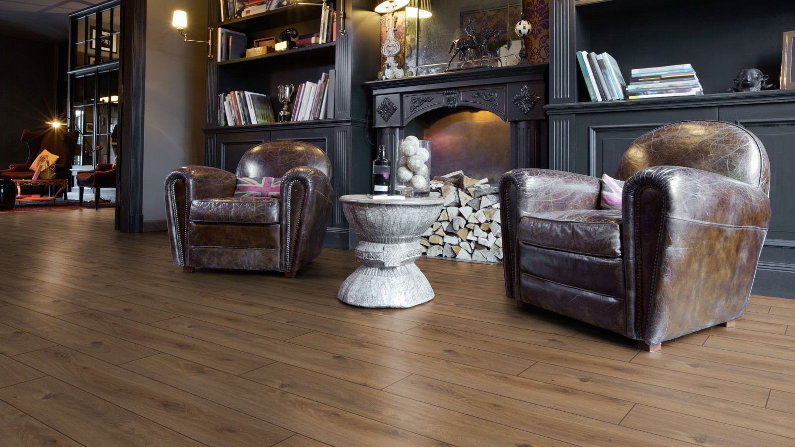 Suelo laminado Select Prestige Oak nature D4166 1-Tablilla 4V ancho 193mm