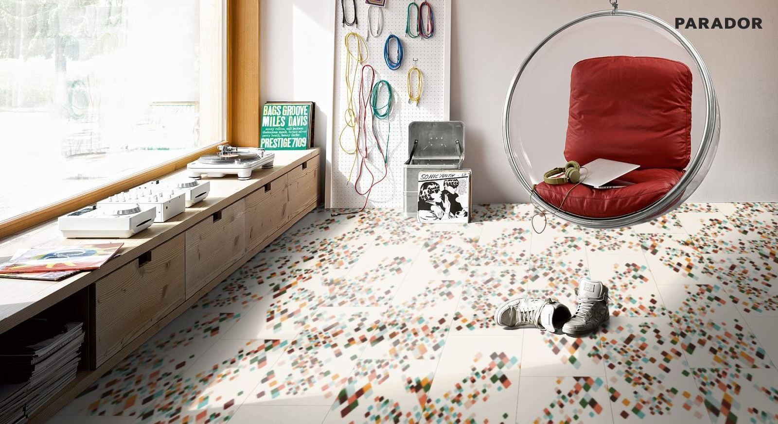 Parador Laminat Edition Ronan & Erwan Bouroullec Flou Großformat 4V