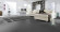 Wineo Vinyl flooring 800 Tile L Solid Dark Tile Bevelled edge for gluing