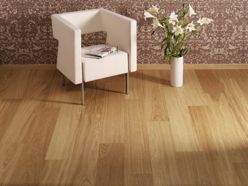 Tarkett Parkett Viva 1-Stab Natur Eiche Landhausdiele M4V main product photo