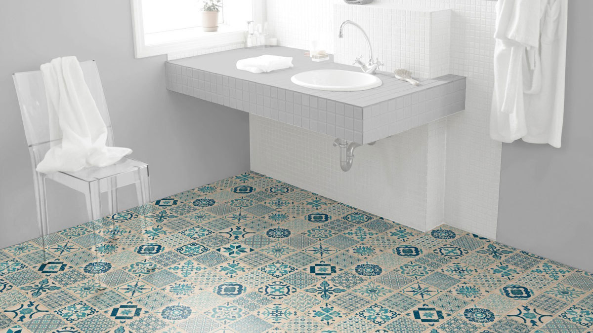 Tarkett Vinylboden Starfloor Click 30 Indigo Retro Fliese M4V