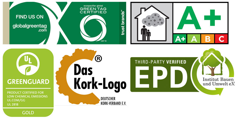 Wicanders Korkboden cork Pure Identity Tea Fliese 6mm 4V