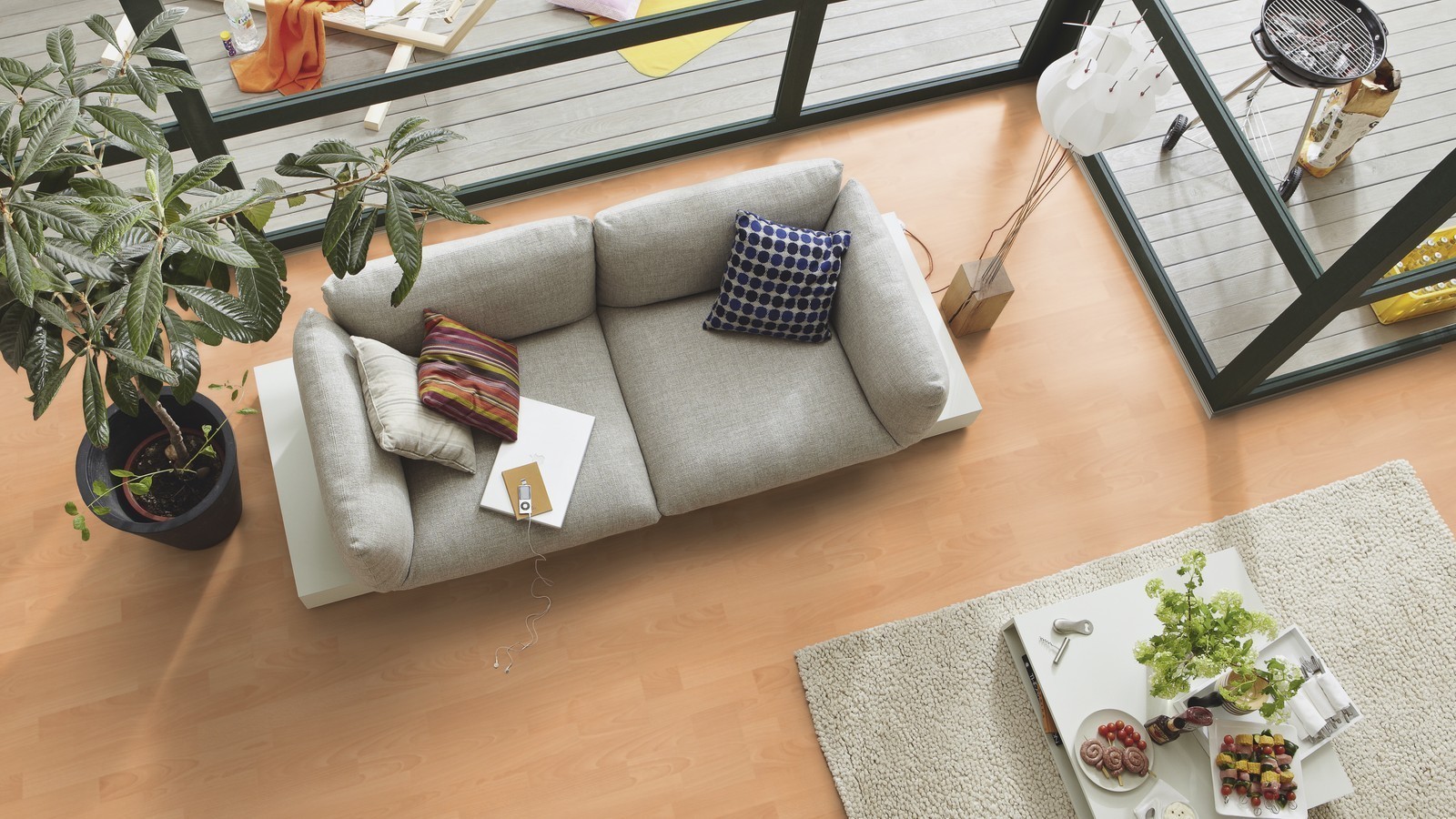 Meister Laminat MeisterDesign. laminate LC 150 Buche 6201 3-Stab-Schiffsboden