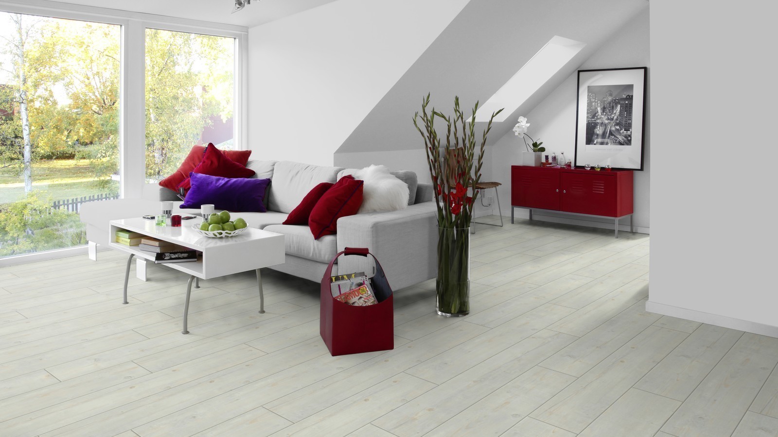 Tarkett Vinylboden Starfloor Click 30 Snow Washed Pine Planke M4V