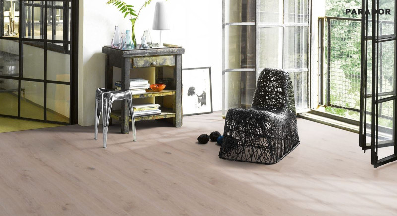 Parador Parkett Eco Balance Rustikal Eiche Weiß lackiert Landhausdiele M4V main product photo