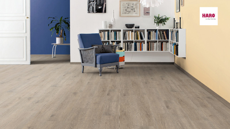 HARO Laminat TRITTY 90 Eiche Veneto Mocca 1-Stab Landhausdiele 4V main product photo