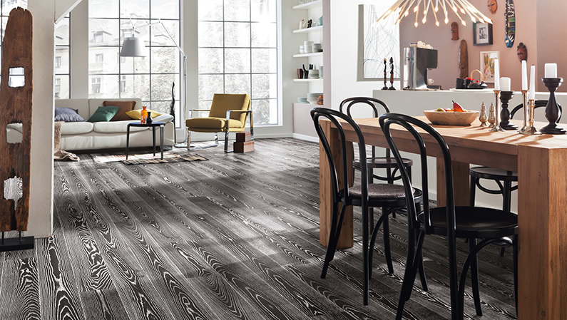 Parquet HARO 4000 Fancy Ash Plank 2V naturaLin plus main product photo