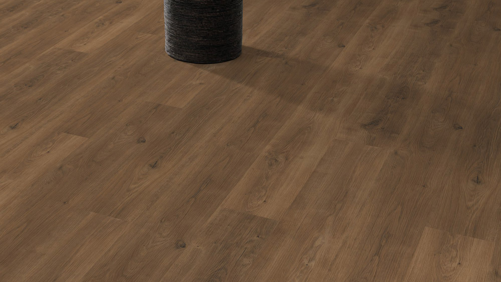 Skaben Klebe-Vinylboden massiv Life 55 Waldeiche natürlich 1-Stab Landhausdiele 4V zum kleben