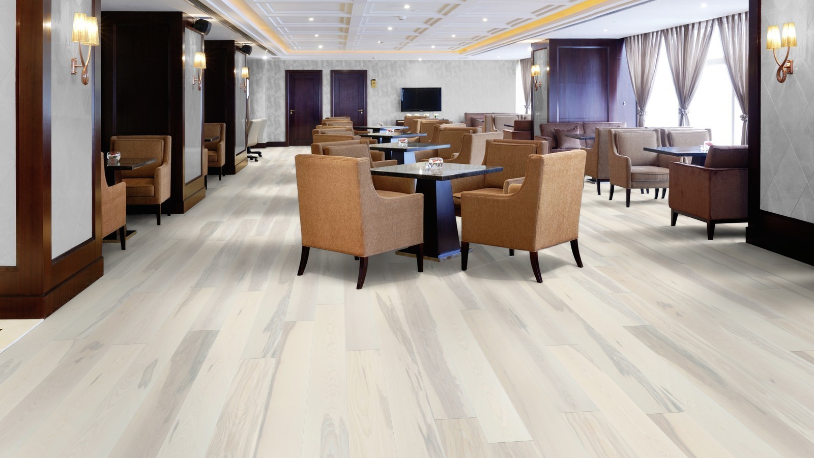 Tarkett Parkett Atelier Prestige Contrast Esche Seashell Landhausdiele M4V