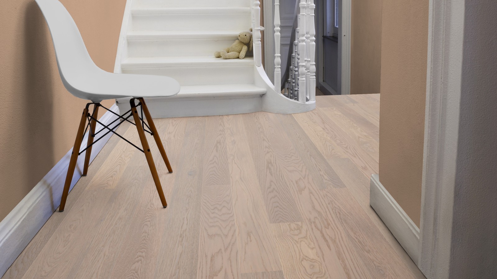 Tarkett Parkett Shade Antik Eiche Misty Grey Used Optic Landhausdiele XL M2V