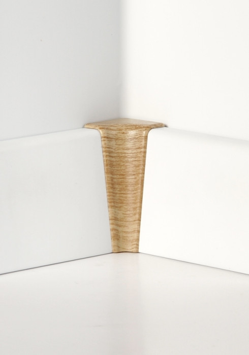 Classen Internal corners for CLIP Skirting boards 19x58 Light oak main product photo