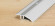 Perfil de ajuste 44 mm aluminio anodizado plata Ajuste de altura 0 - 15 mm Longitud 100 cm