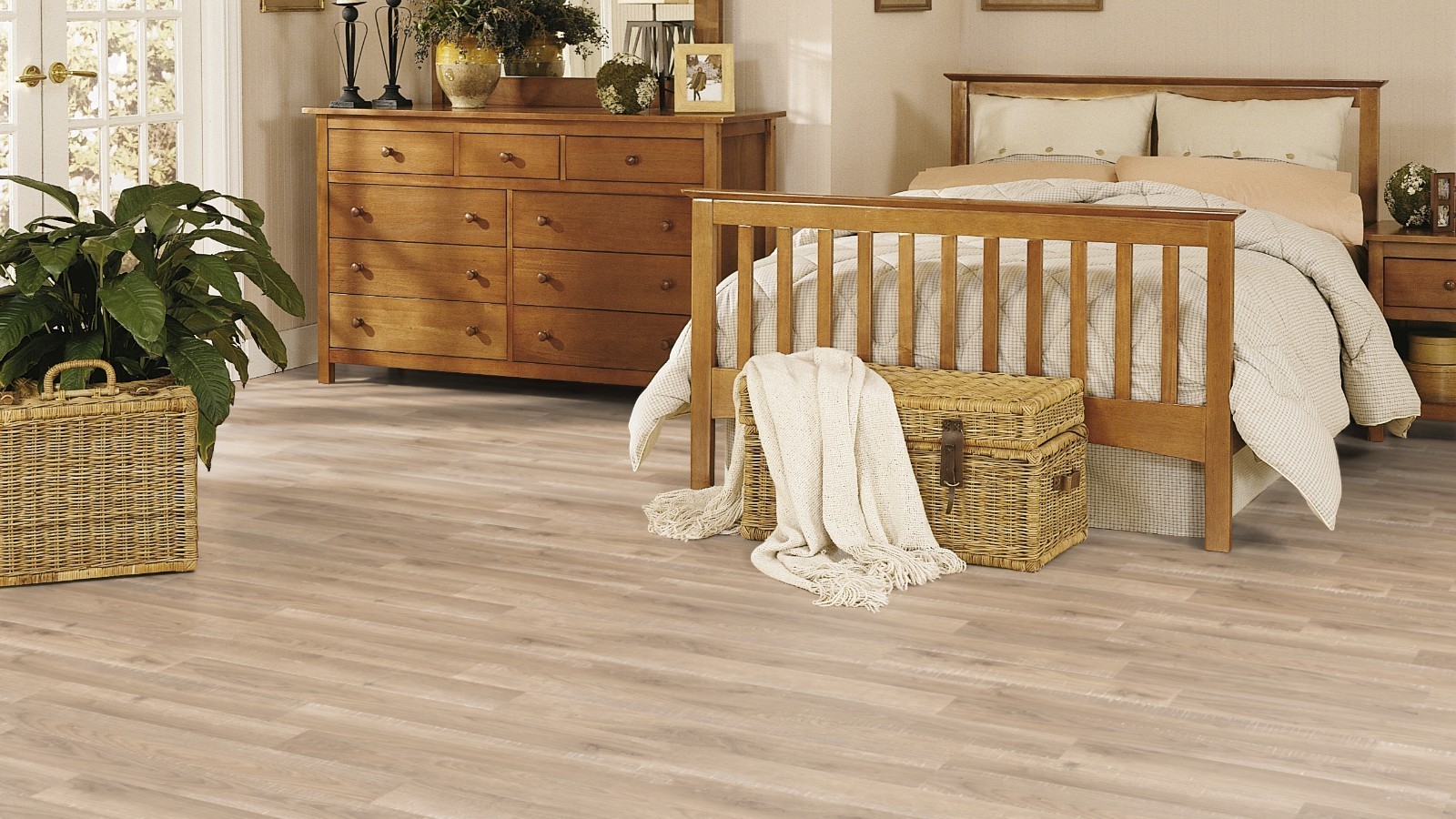 Stratifié Flexi Chêne Sonoma D2450 2 frises Largeur 193mm