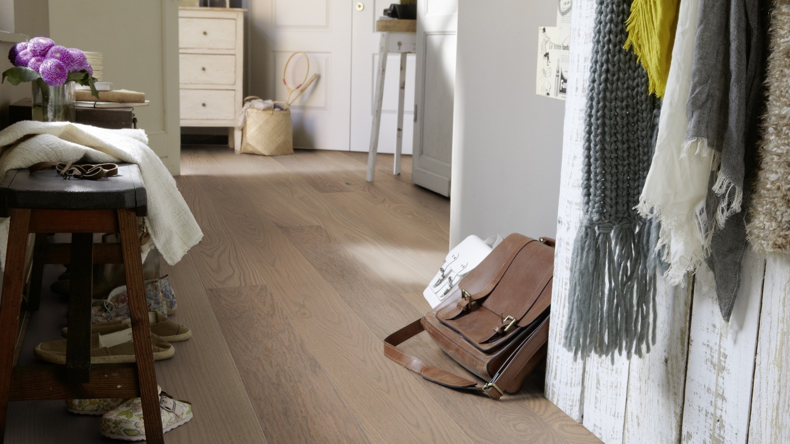 Tarkett Parquet Sombra Roble Antiguo gris suave Wideplank M2V