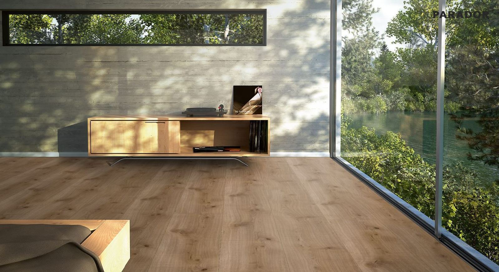 Suelo laminado de Parador Trendtime 6 Holzfäller Roble Schlossdiele 4V