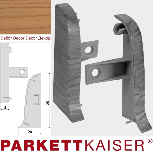 Tapa de extremo Brebo izquierda y derecha QUE Beech Flander main product photo