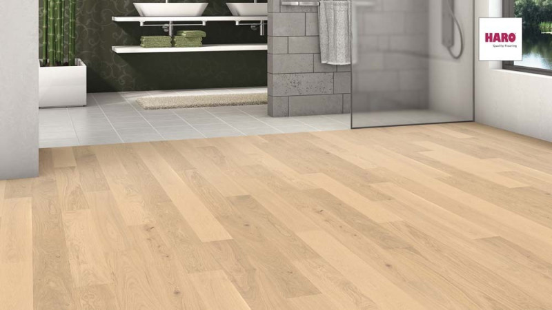 HARO Parquet 4000 Oak Sand Pure Markant naturaDur Strip Prestige main product photo