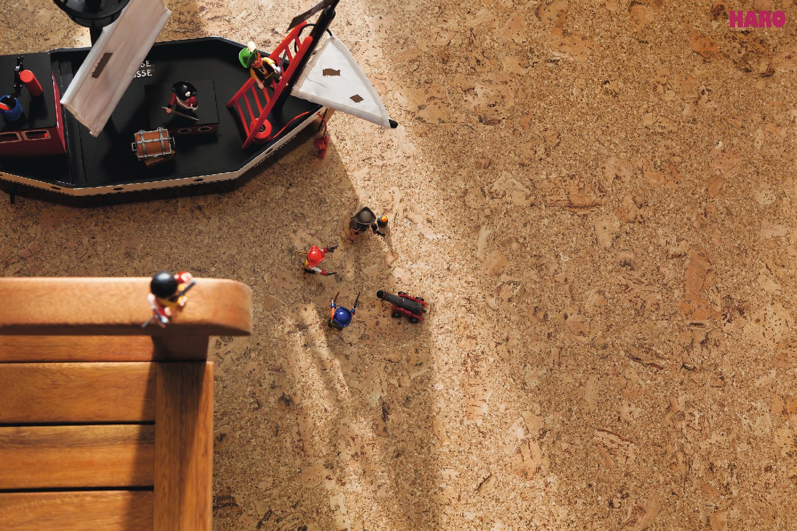 HARO Korkboden CORKETT Lagos Natur Lagos permaDur Top Connect